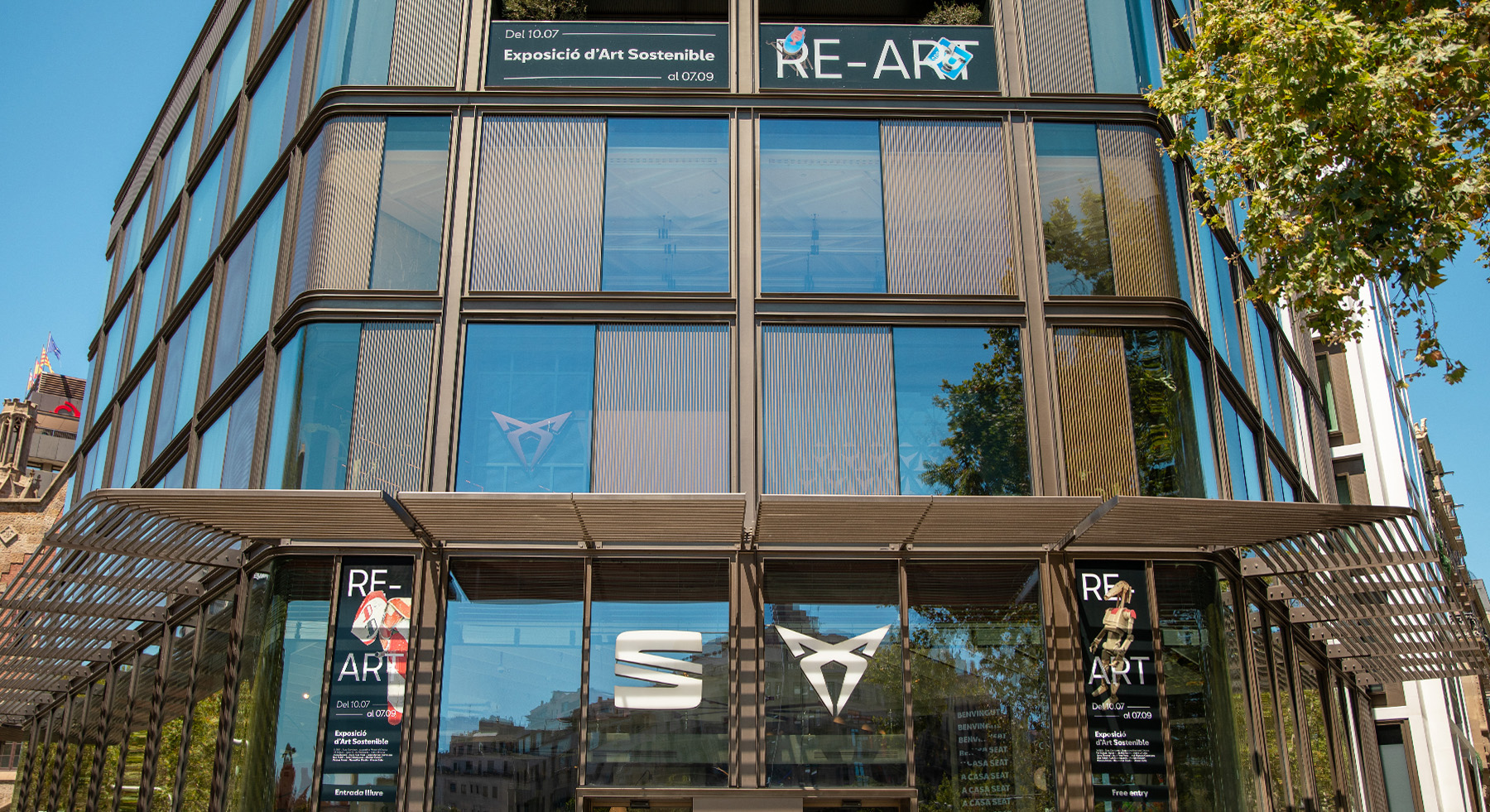 Exposición de arte sostenible